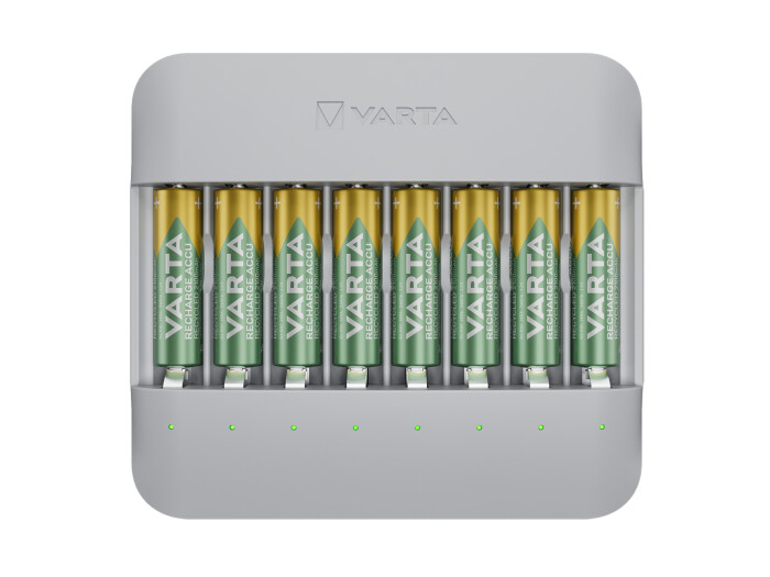 Varta Eco Charger Multi Recycled + 8x AA 2100 mAh,