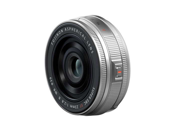 Fujifilm XF 23/2,8 R WR PD silber