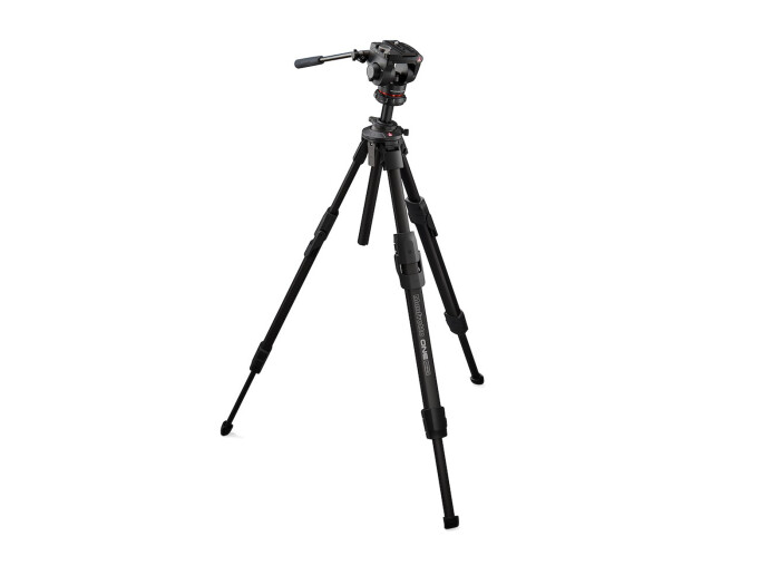 Manfrotto One Alu Stativ 500X Fluid-Kopf 