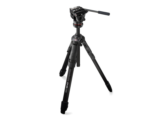 Manfrotto One Alu Stativ 500X Fluid-Kopf 