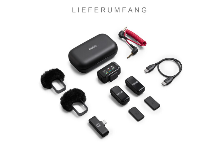 Rode Wireless Micro Camera Kit, Drahtlos-Mikrofonsystem