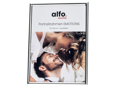 Emotions 13x18 cm silber-glanz Porträtrahmen