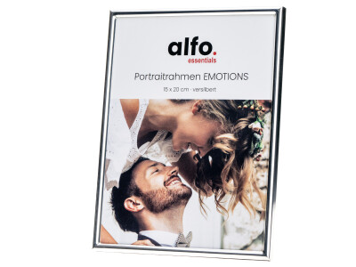 Emotions 15x20 cm silber-matt Porträtrahmen