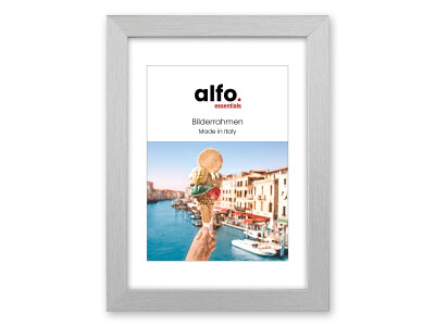 Andria 40x50 cm silber,mit 30x40cm Ppt