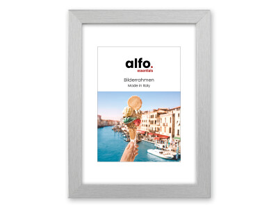 Andria 30x40 cm silber, mit 20x28/ 20x30 cm Ppt