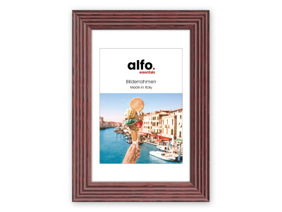 Arezzo 20x30 cm rot, Holzrahmen