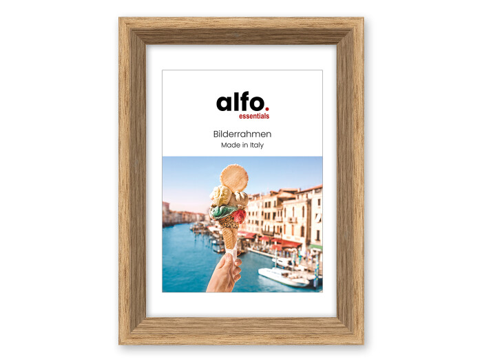 Alfo. Orvieto 20x30 cm eiche, Holzrahmen