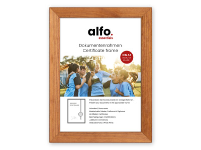 Nina DIN A4 braun, Holzrahmen