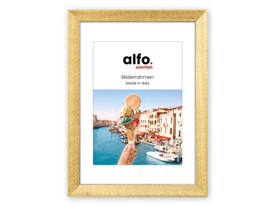 Gela 24x30 cm gold, Holzrahmen