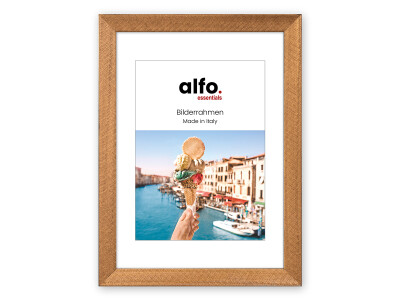 Gela 13x18 cm bronze, Holzrahmen