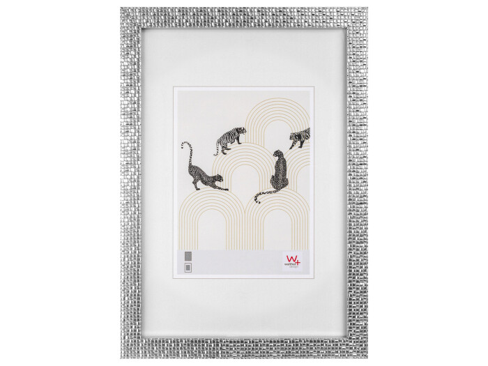 Walther Design Mosaic silber 10x15 cm, Designrahmen