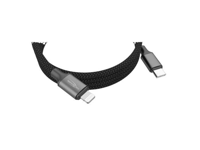 Ansmann USB-C auf Lightning 120cm magnetisches Kabel