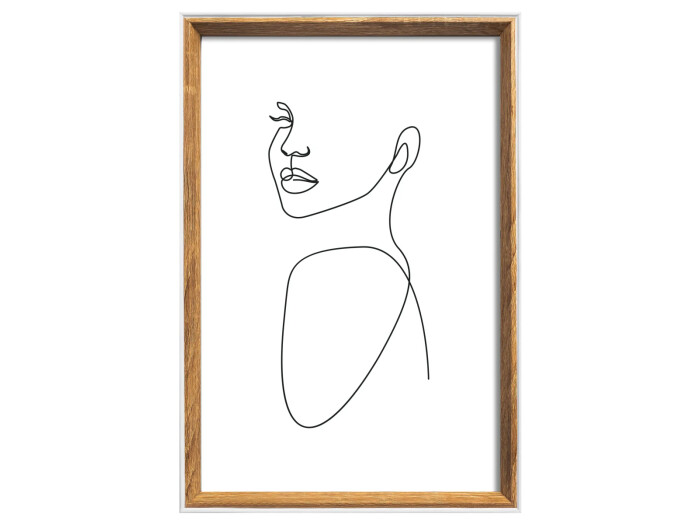 Walther Design Rahmen 20x30 Silhouette natur