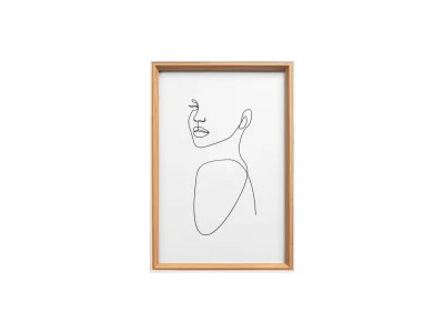 Rahmen 20x30 Silhouette buche