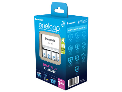 eneloop BQCC55 inkl. 4xAA 2000 mAh, Smart & Quick