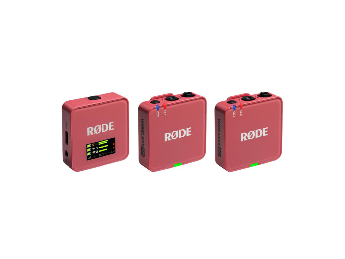 Rode Wireless GO (Gen. 3) Rose, digital Mikrofonsystem,