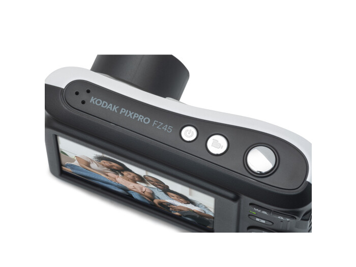 Kodak Pixpro FZ45 weiß, Digitalkamera 