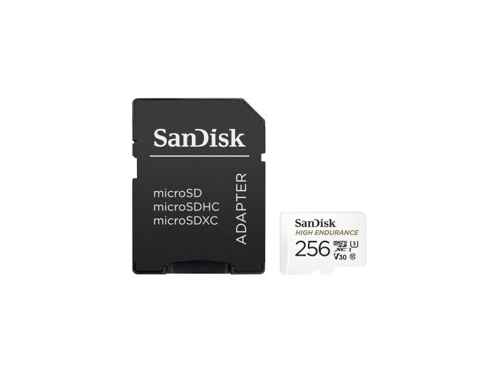 SanDisk High Endurance 256GB microSDXC Karte mit