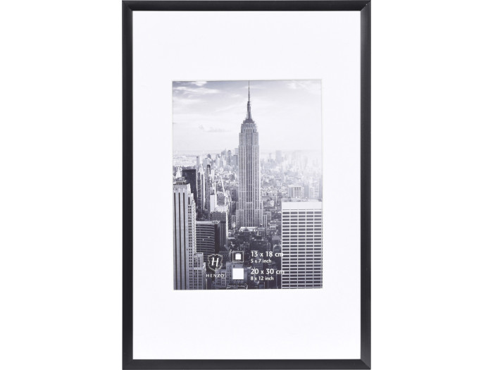 Henzo Rahmen Manhattan 20x30 schwarz