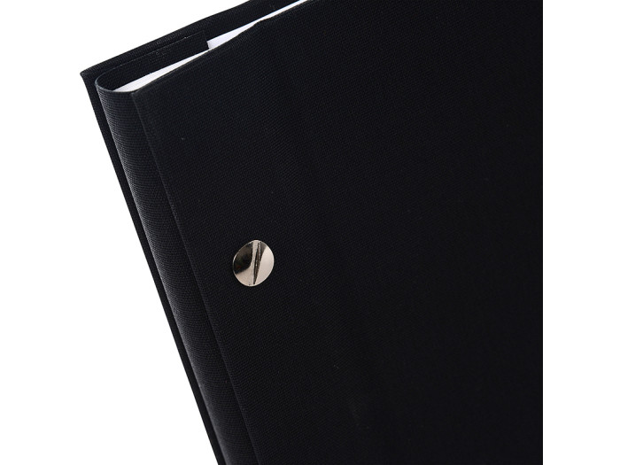 Goldbuch Bella Vista 30x25 cm, schwarz mit 40 weißen