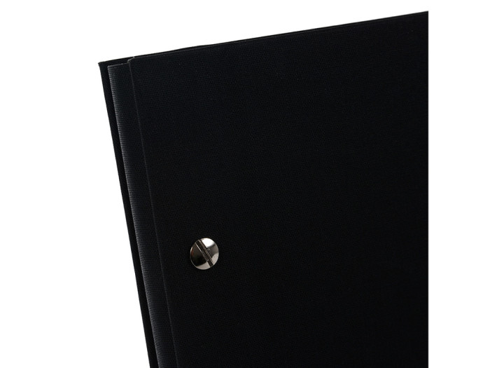 Goldbuch Bella Vista 39x31 cm, schwarz mit 40 weißen