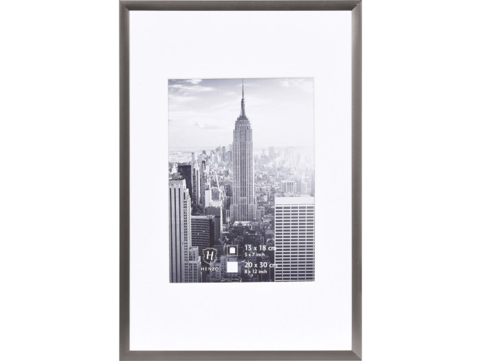 Henzo Rahmen Manhattan 20x30 dgrau