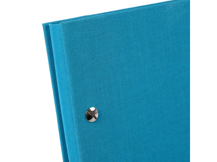 Goldbuch Bella Vista 39x31 cm, türkis mit 40 schwarzen