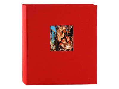 Bella Vista rot, 30x31 cm, 60 weiße Seiten