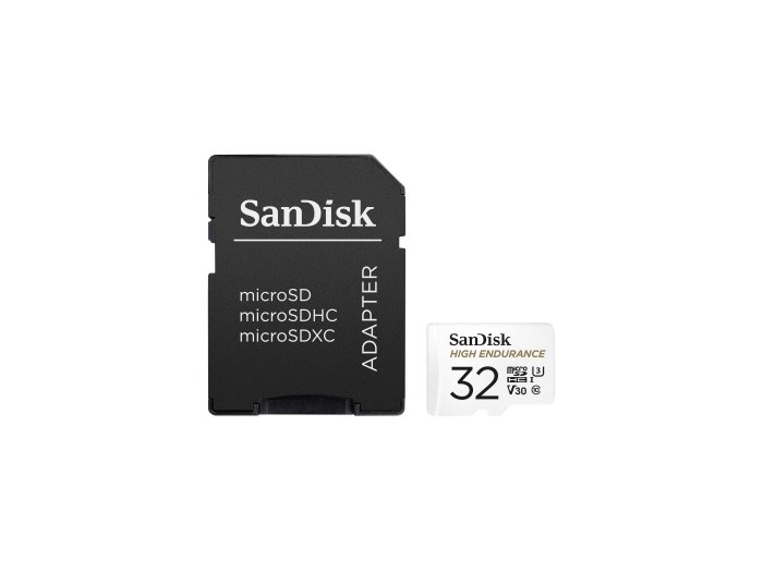 SanDisk High Endurance 32GB microSDHC Karte mit