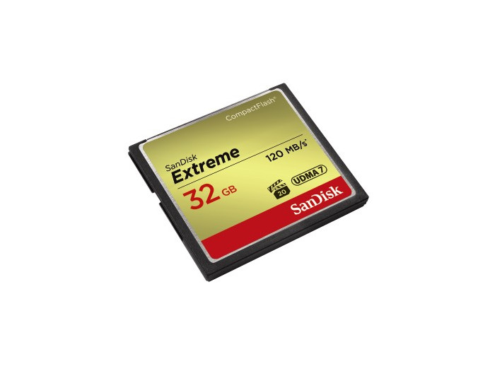 SanDisk CF 32GB EXTREME, 120/85 MB/S