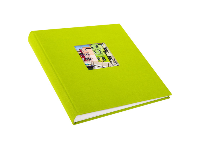 Goldbuch Bella Vista grün, 30x31 cm, 60 weiße Seiten