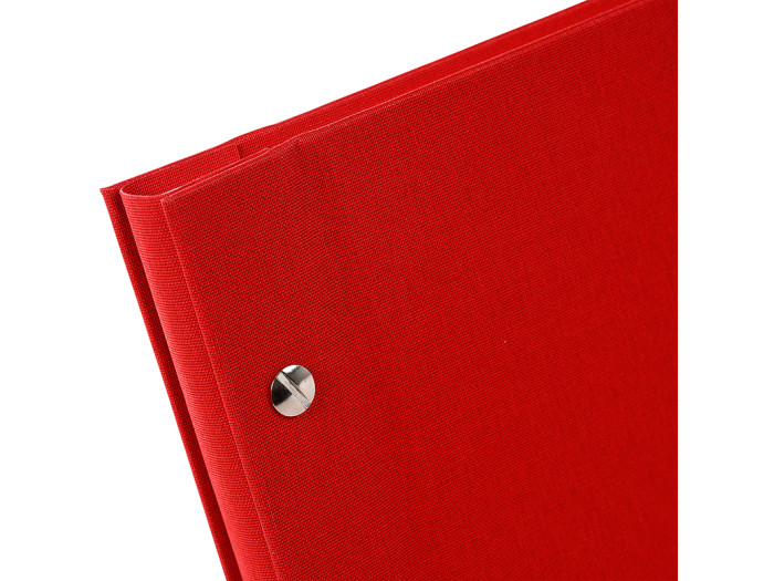 Goldbuch Bella Vista 30x25 cm, rot mit 40 weißenSeiten