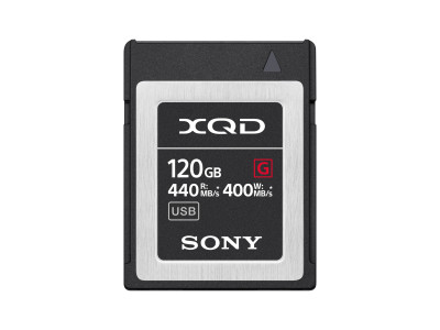 XQD G HIGH SPEED 120GB (440/400MB/s)