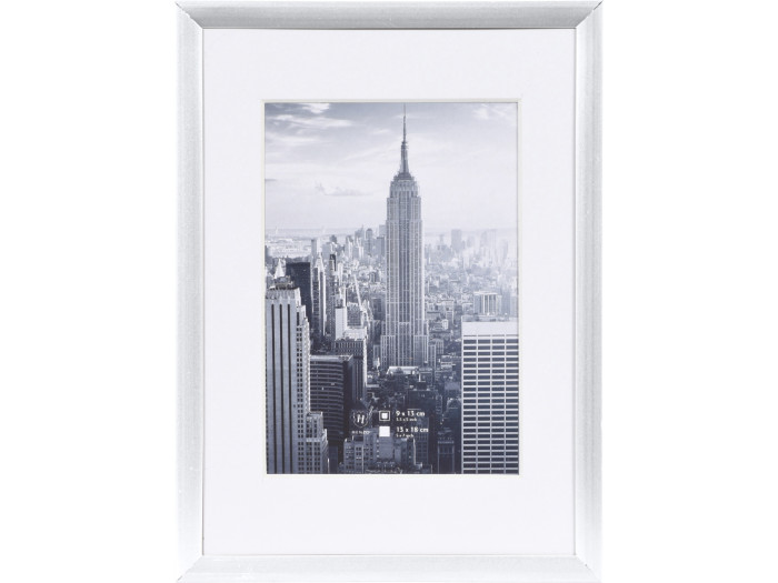 Henzo Rahmen Manhattan 13x18 silber