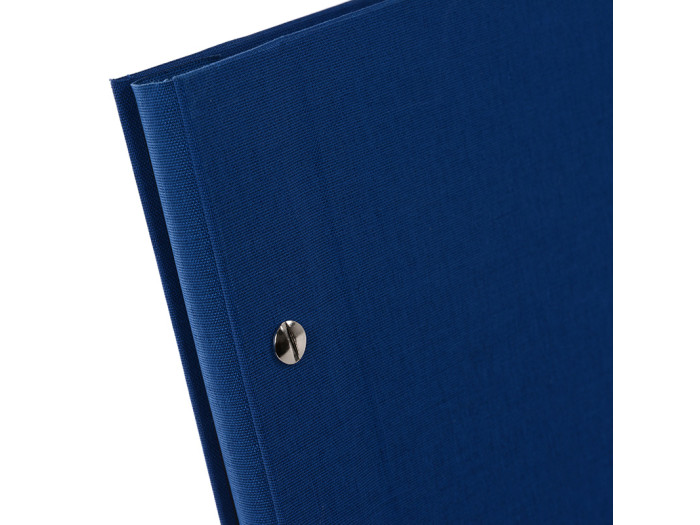 Goldbuch Bella Vista 39x31 cm, blau mit 40 schwarzen Seiten