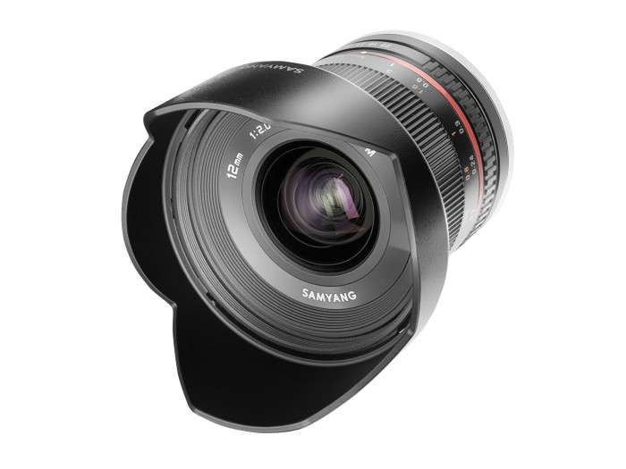 Samyang 12/2,0 APS-C CANON M SCHWARZ