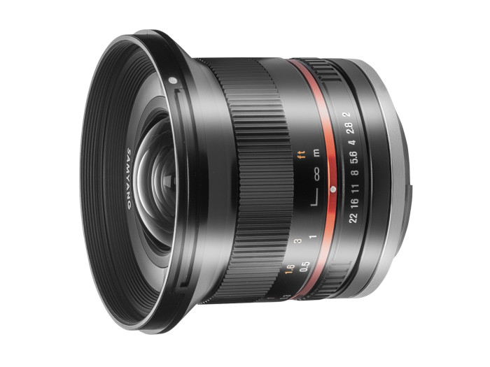 Samyang 12/2,0 APS-C CANON M SCHWARZ