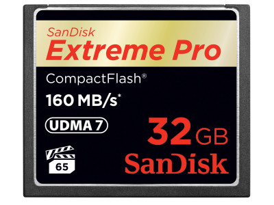 CF 32GB Extreme Pro 160MB/sec