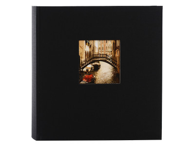 Bella Vista 30x31 cm, schwarz, Album mit 60