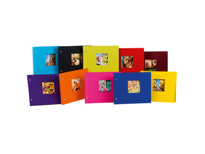 Album Bella Vista 39x31/40 Schraub schw. Seiten