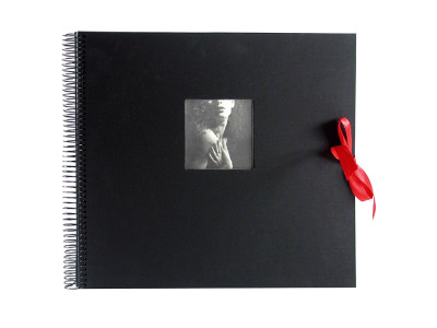 Album Dream 34x30/40 Spiral schwarze Seiten