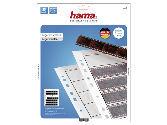 Hama Negativhülle Pergamin matt 24x36