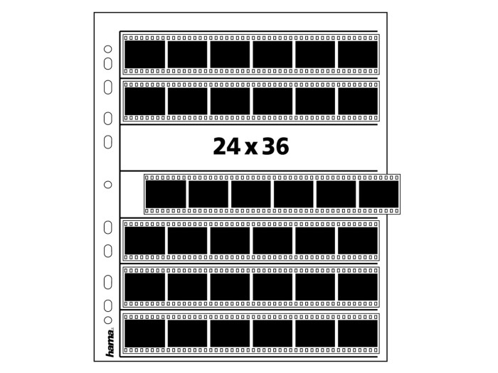 Hama Negativhülle Pergamin matt 24x36