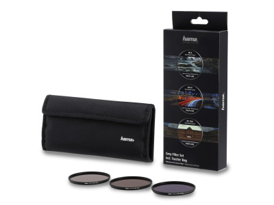 82 mm Grau-Filter Set m. Tasche ND8 / ND64 /