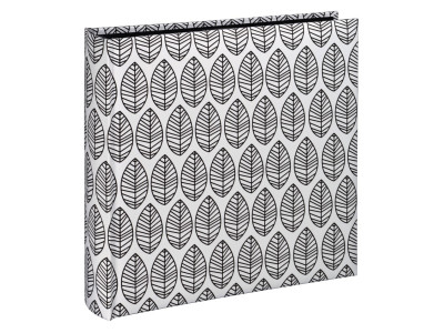 La Fleur weiß, Buchalbum 30x30 cm, 100 schwarze