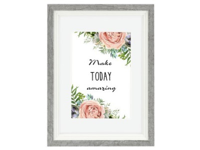 Rahmen K.R.Livelli Anthrazit 10x15