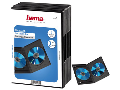 DVD Leerhülle 5er Pack