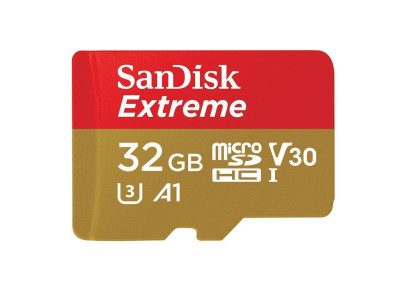 32GB Extreme microSDHC 100 MB/s