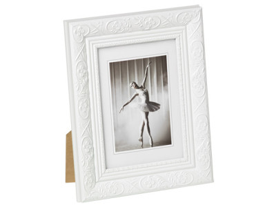 Rahmen Barock 40x50 cm Weiss