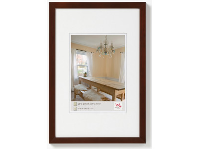 Rahmen Peppers 30x40 nussbaum